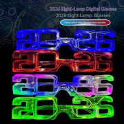LED Digital 2026 Light-Up Glasses Party Toy For Gatherings
