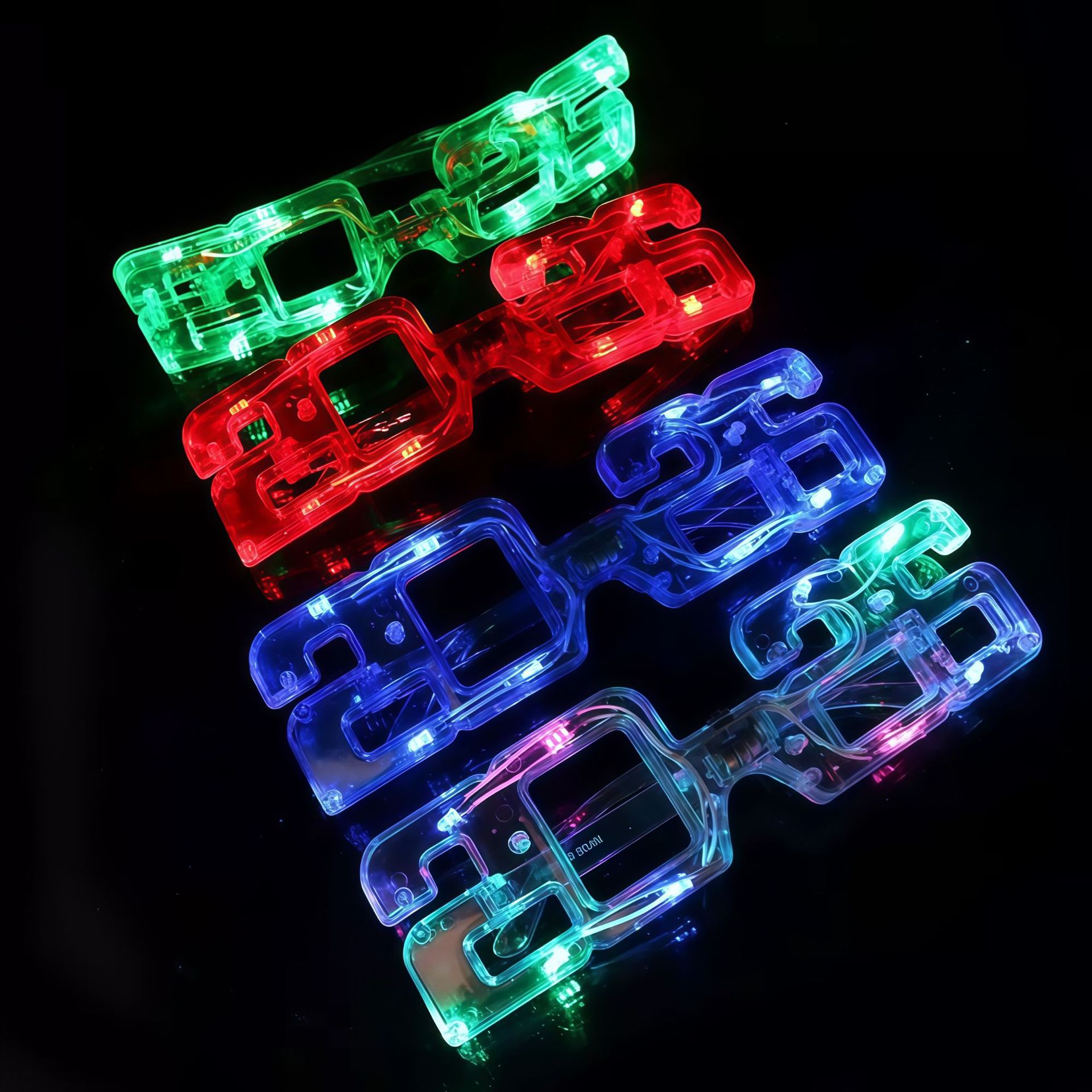 LED Digital 2026 Light-Up Glasses Party Toy For Gatherings